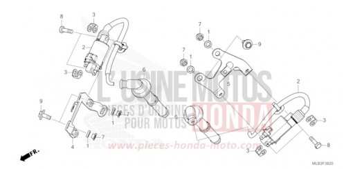 BOBINE D'ALLUMAGE CB750AP de 2024